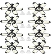 LUCORUSC Led Garage Lights 8 Pack 200W Super Bright Ceiling Led Shop Lights, E26/E27 Base, 6500K,...