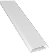 D-Line TV Wall Mount Cord Hider, Hide Mounted TV Cables, Wire Covers, Self Adhesive Cover for Cor...