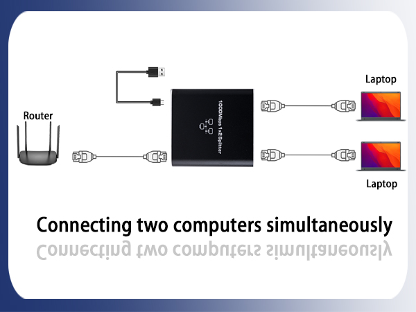 1000Mbps Network Splitter