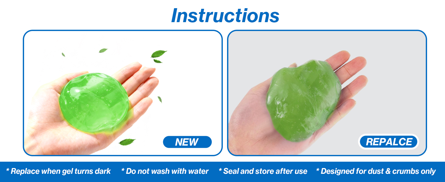car cleaning gels