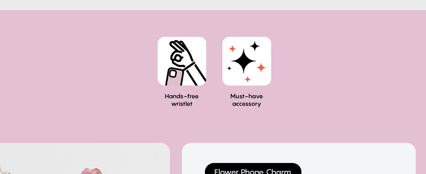 CASETiFY Flower Phone Charm