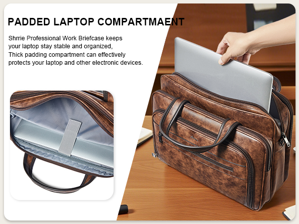 Laptop Messenger Bag for Men & Women