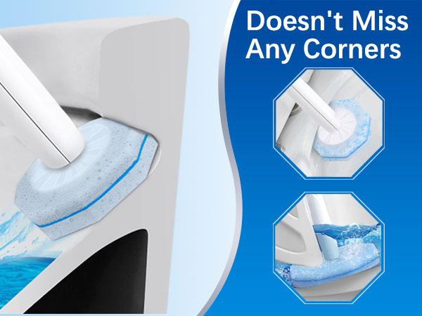 64 Count Toilet Wand Refills Compatible