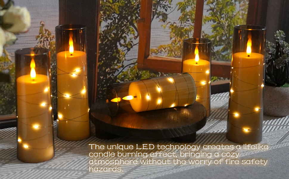led candles fake candles