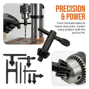 Precision-Machined Teeth – Secure, Non-Slip Grip
