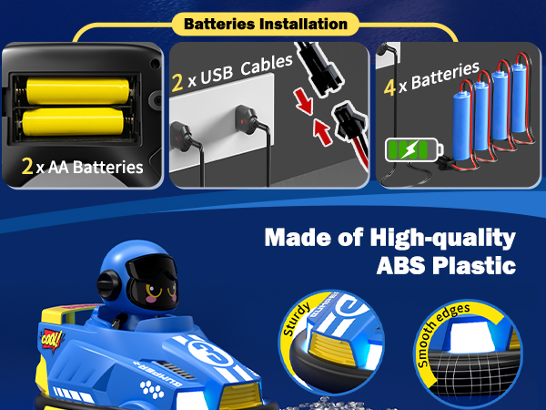 Made of High-quality ABS Plastic