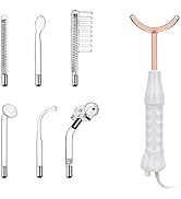 Hi Frequency Facial Care Tool Skin Tonning Device with 7 Electrode Tubes 2 Colors Options Elitzia...