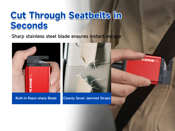 Cut Through Seatbelts in Seconds