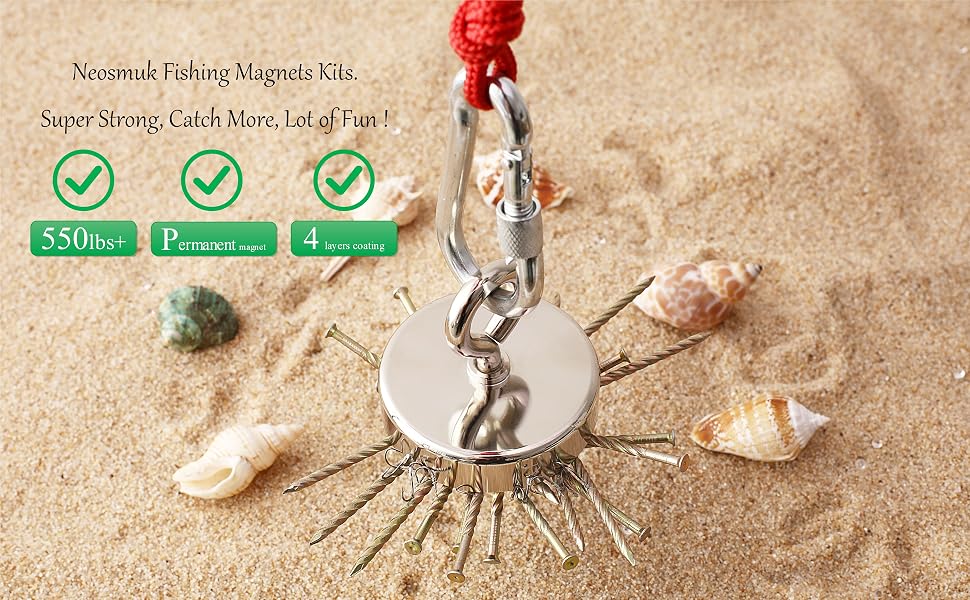 Neosmuk Fishing Magnet kits2.5"
