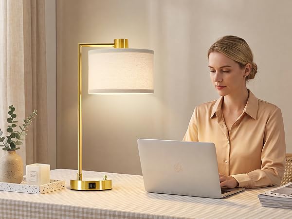 gold lamp