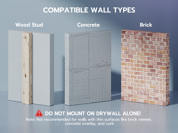 GDT1008WLBK compatible wall types