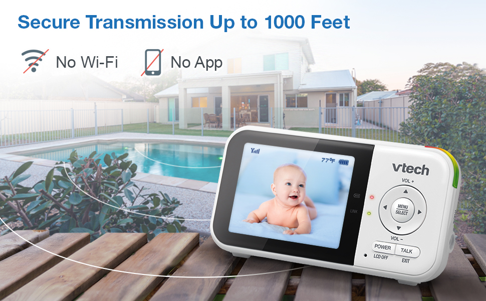 VM819, VM819-2, Secure Transmission, Long Range 1000 Feet