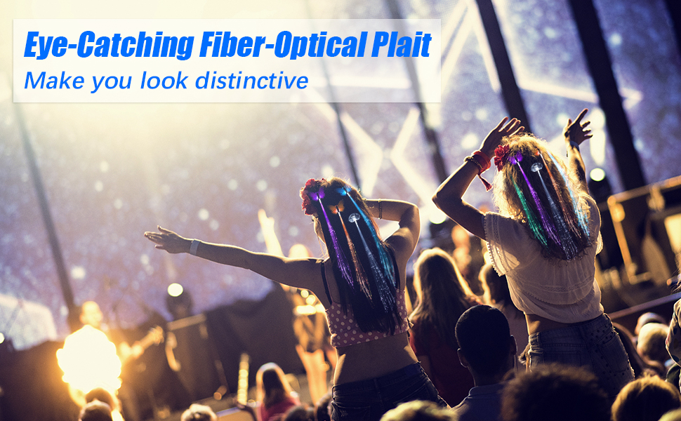 LED Butterfly Fiber Optic Light clip