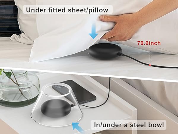 alarm clock with bed shaker