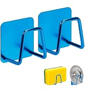 blueden 2 Pcs Adhesive Sponge Holder Sink Caddy for Kitchen Accessories,Strong Adhesive Sink Spon...