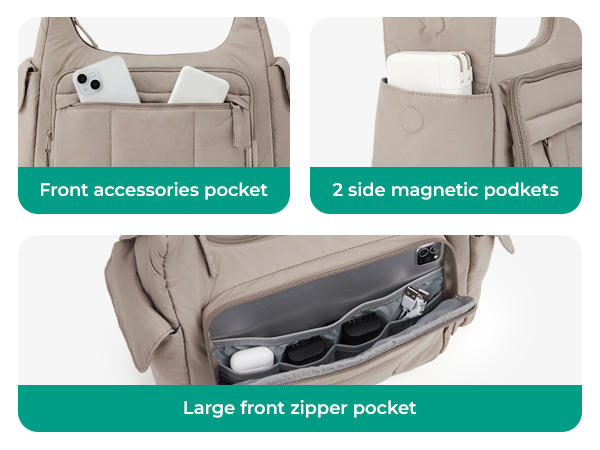 BAGSMART camera sling bag