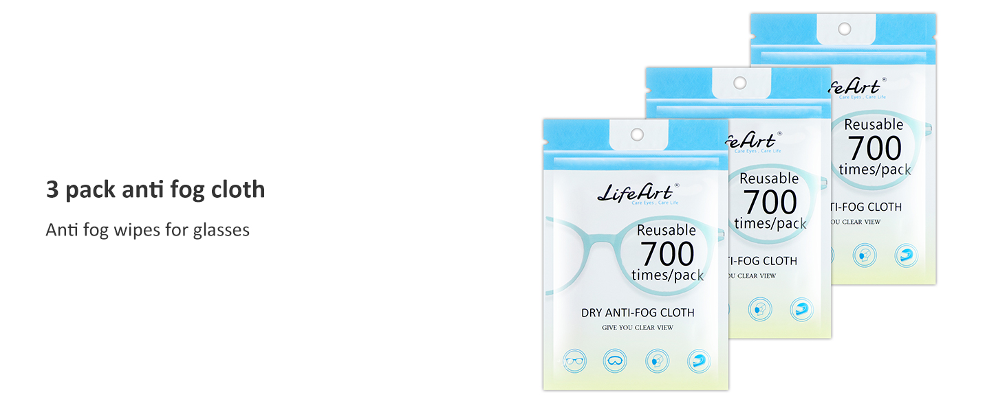 anti-fog cloths