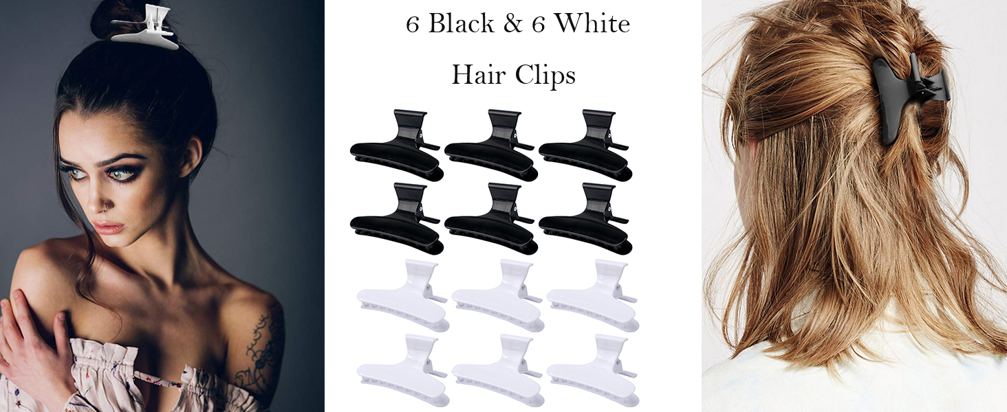 white and black