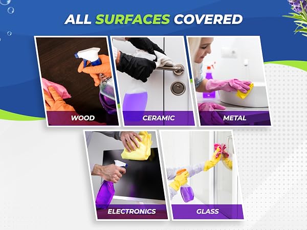 Wooden Surface, Ceramic Surface, Metal Surface, Glass Surface, Plastic Surface, Tile Surface,