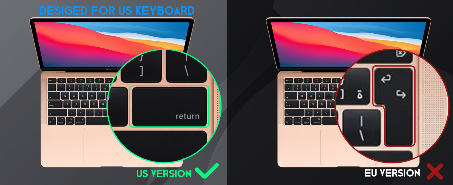 macbook air 13 inch keyboard skin