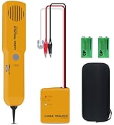 Xin Tester Wire Toner Cable Tracer, Tone Generator and Probe Kit High Accuracy Network Cable Jack...