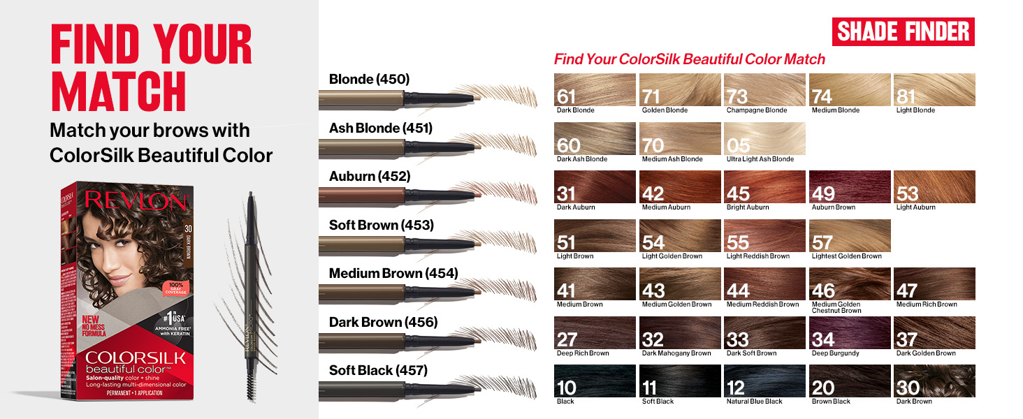 cs micro brow shade finder