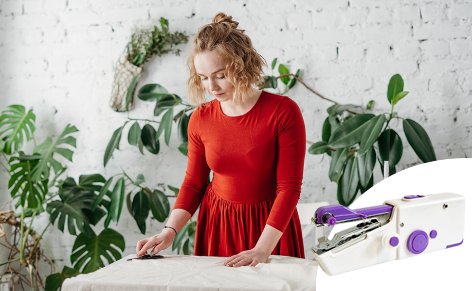 portable sewing machine with sewing kit