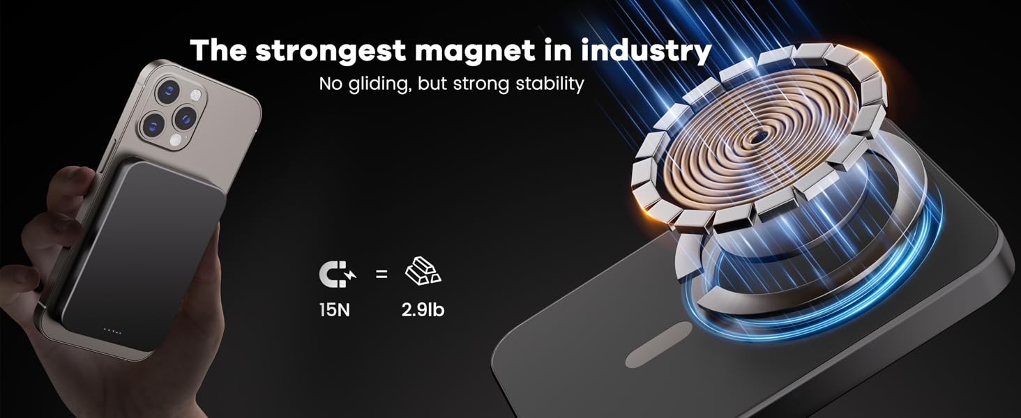 Magnetic Wireless Portable Charger