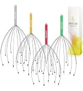 HOFASON Head Scratcher Stocking Stuffers for Adults Women Men Teen Girls Boys, 4pcs Head Massager...