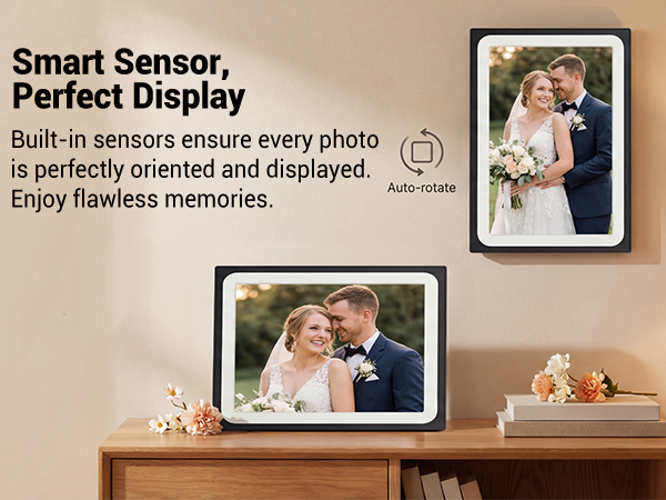 frameo 10.1 inch smart wifi digital photo frame
