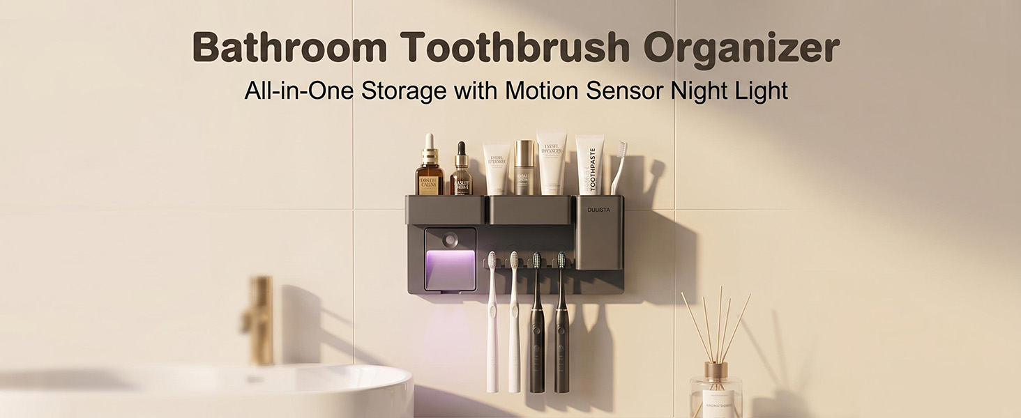 Toothbrush Holders for Bathrooms