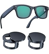 Ackno LED Light Blocking Cover Compatible with Ray-Ban Meta Camera Glasses Accessories,Blackout L...