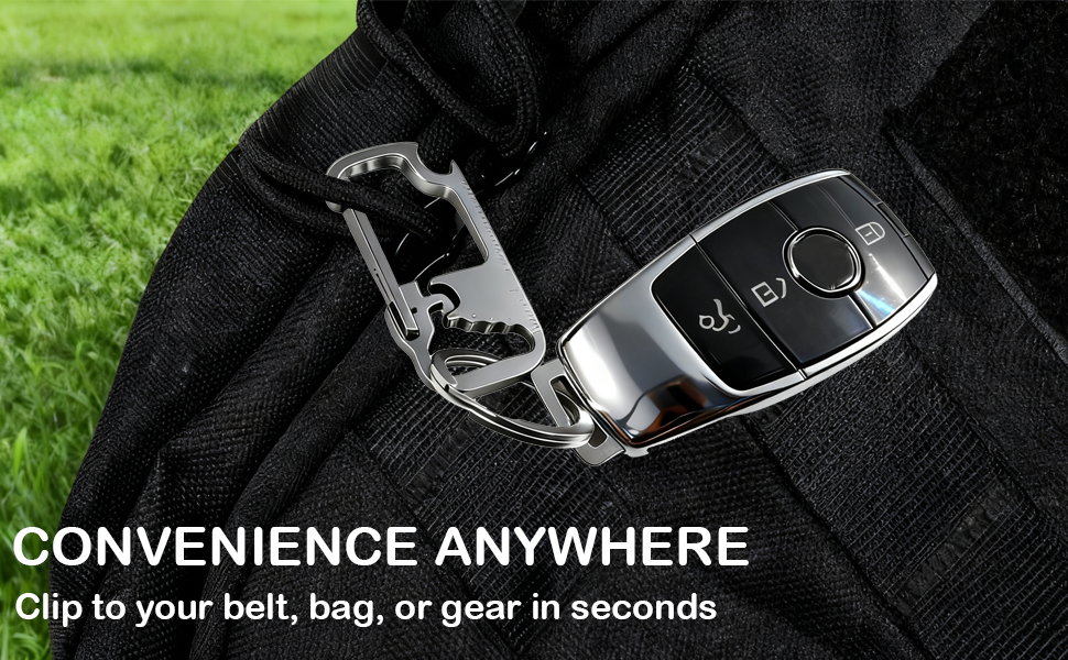 Keychain Carabiner Clip for Keys
