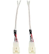 RED WOLF Update Car Dash Tweeter Speaker Wiring Harness Connector for Select Toyota Tundra 2007-2...