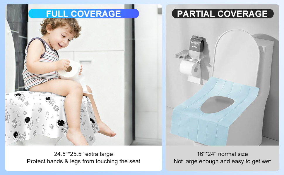 disposable toilet seat covers