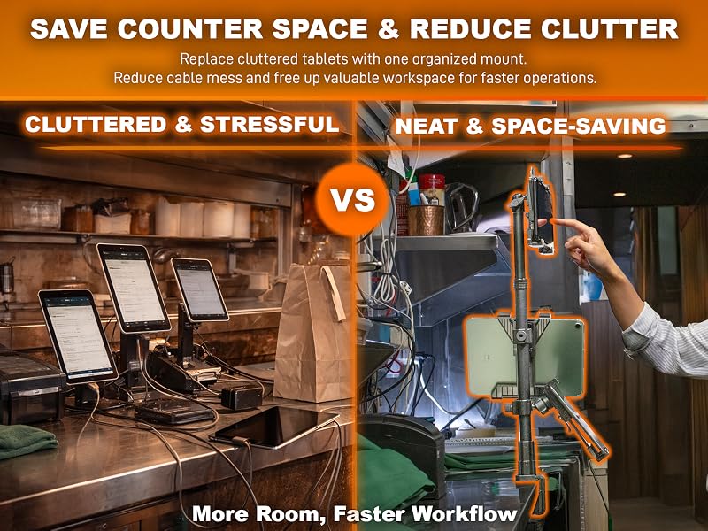 Save counter space and reduce clutter