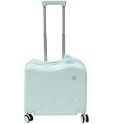 KeruRome 18 Inch Ride on Suitcase for Kids, Carry on Luggage Kids Can Sit on Cute Toddler Ride on...