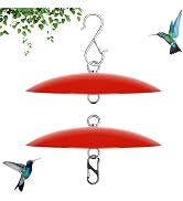 8" Bird Feeder Dome, Hummingbird Feeder Rain Guard, Bird Feeder Cover for Small Feeders, Protecti...