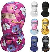 SAITAG Kids Balaclava Ski Mask Winter Warm Fleece Full Face Mask for Boys Girls, Cold Weather Gea...