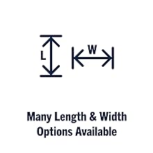 Many Length & Width Options Available