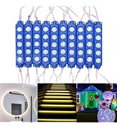 niccryle LED Strip Light, 100pcs LED Module DC12V 1.44W Replacement Lights for Inflatables IP65 W...