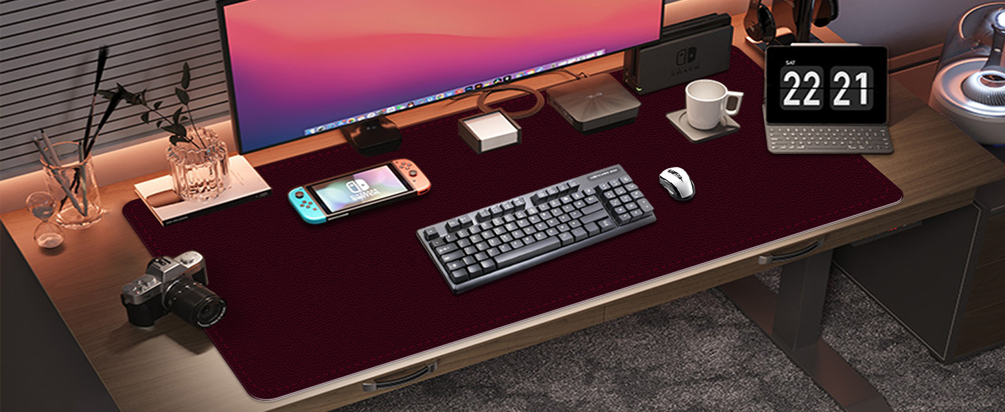 leather desk pad