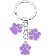 PLwelth Dog Claw Keychain for Women Men Dog Memorial Gifts for Pet Lovers Loss Sympathy Gifts for...