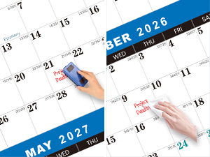 Academic Wall Calendar
