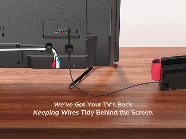 cord holder for nightstand