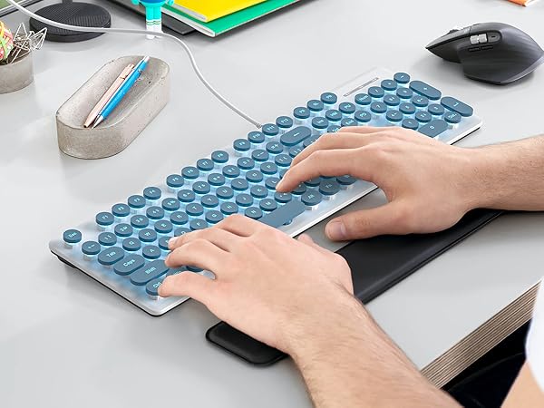 Blue LED Backlit Gaming Keyboards