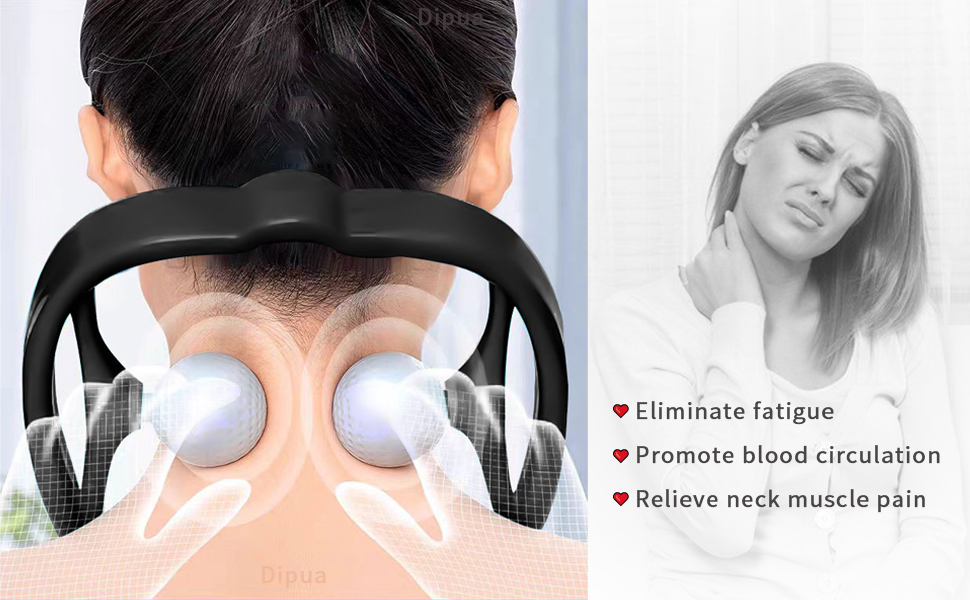 neck massager for pain relief deep tissue