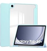 Tablet Case for Samsung Galaxy TAB A9+/A9 Plus 11 inch, Slim Tri-Fold Cover with Pen Holder, Shoc...