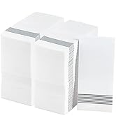 200 Packs Linen-like Guest Towels Disposable, Disposable Dinner Napkins Paper for Kitchen, Dispos...