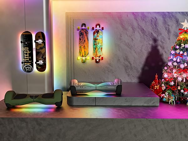 RGBIC COB LED Strip 12v 18ft